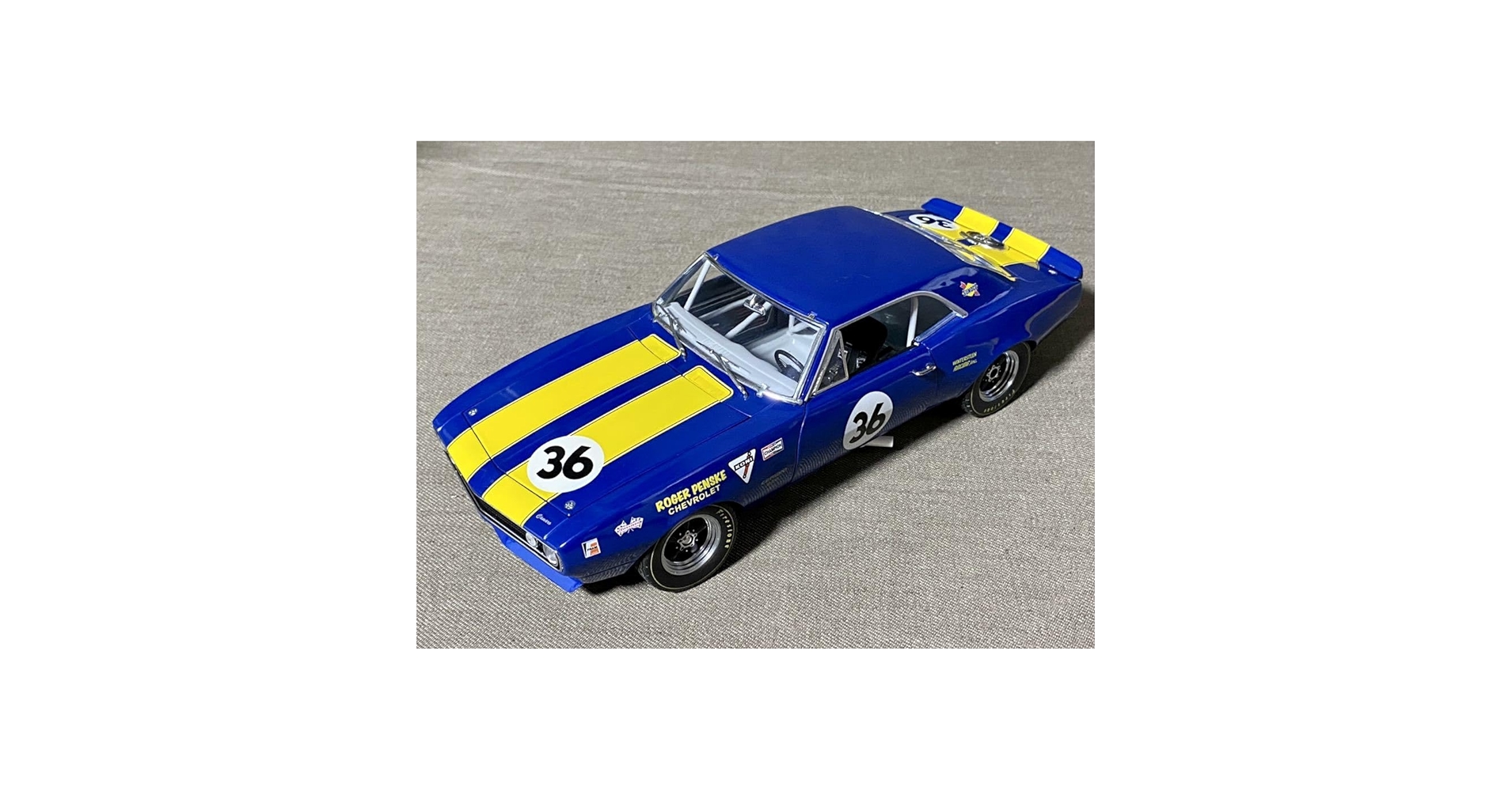 Amazon.co.jp: GMP レーシング 初代 GM カマロ Z28 No.36 1967年